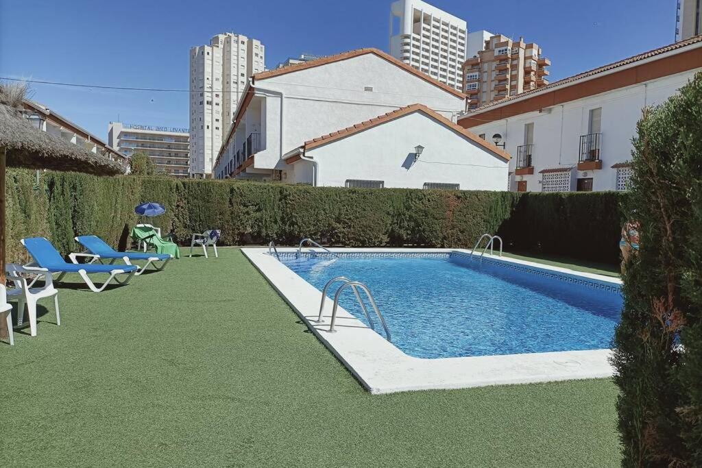 2 Bedroom Townhouse In Beautiful Gated Complex 貝尼多姆 外观 照片